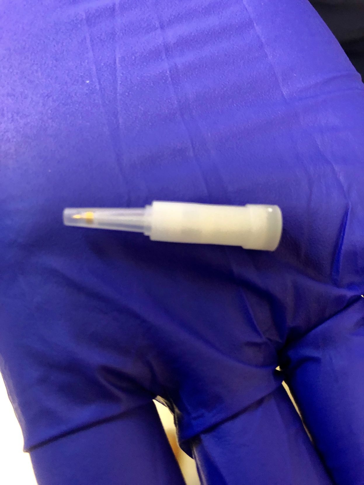 battlefield acupuncture needle in applicator